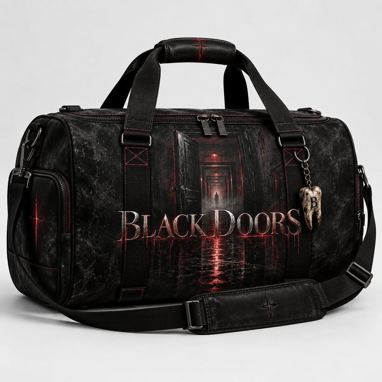 Black Doors Duffel Bag